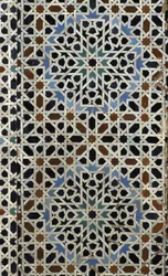 Bou Inania Madrasa, zellij tilework, c14th (cerâmica)