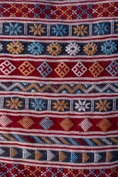 Tapete, detalhe (lã)