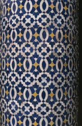 Kasbah de Thamiel glaoui, zellij tilework, detalhe (cerâmica)
