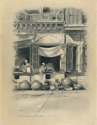 Bazar em Nova Deli, 1903