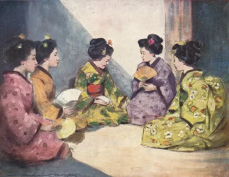 Borboletas, c1887, 1901
