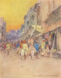 Rua tranquila, 1905