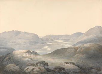 Barmouth Bay, a Junção dos Rios Mowddach e Gwinion