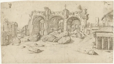 Ruínas da Basílica de Maxêncio e Constantino, Roma