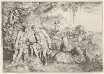 Mercurius sust Argus em slaap
Mercurius en Argus (título da série)
