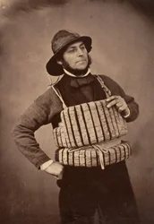 Capitão do bote salva-vidas Tenby, 1853-56.