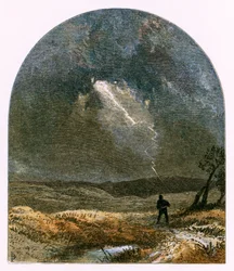 Ilustração para &39;Beautiful Youth Struck Blind by Lightning&39;