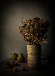 Natureza morta com flores de Moody
