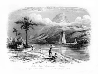 Cabo Comorin, Índia, c1840
