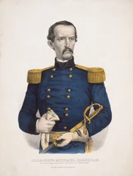 Michael Corcoran da brigada irlandesa, coronel da galante N.Y. "Sessenta e nove".