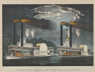 Midnight Race on the Mississippi
