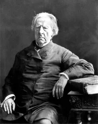 Isidore Séverin, oficial francês de origem inglesa, colecionador de arte - contribuiu para a transferência do obelisco de Luxor para Paris - e apoiante de Nadar, c. 1858