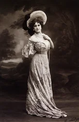 Lola Montez, nome artístico da bailarina Eliza Rosanna Gilbert (1821-1861), fotografia de Nadar, pseudônimo de Gaspard-Felix Tournachon (1820-1910)