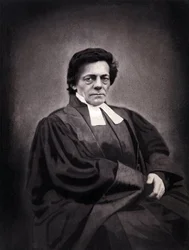 Retrato de Alphonse Monod, pastor de origem suíça (1802-1856)