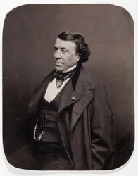 Retrato do cirurgião francês Philippe Ricord (1800-1889)