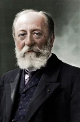 Camille Saint-Saens 1835-1921, compositor, organista, maestro e pianista francês da Romanti