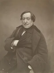 Gioacchino Rossini, março de 1856.