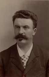 Guy de Maupassant - fotografia do Atelier Nadar