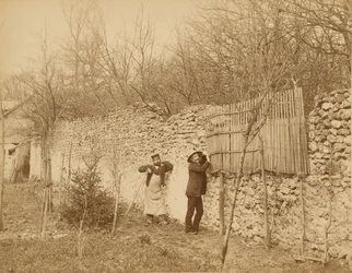Ermitage de Sénart, um jardineiro e Jules Belaube