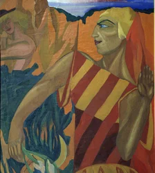 Medéia. Figurino para o balé O velo de ouro, 1915