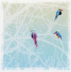 Três Little Birds, 2016, (lápis e papel)