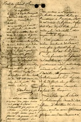 Nota do General Bonaparte, 13 de setembro de 1795, 1921.