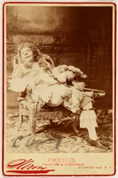 Porträt von Ernest Coquelin, genannt Coquelin cadet, (1848-1909), Schauspieler