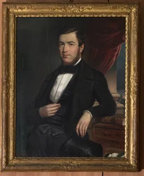Retrato de um cavalheiro (óleo sobre tela)