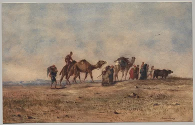 Uma Caravana no Deserto