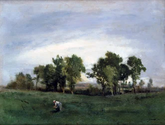 Mulher no campo, c1828-1876