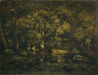 A floresta de Fontainebleau