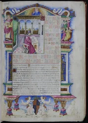 Retrato de Johannes Tinctoris De Opus musices Joannis Tinctoris, 1483