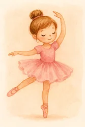 Bailarina Rosa de Sonho