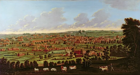 Prospecto de Leeds, c.1800 (óleo sobre tela)