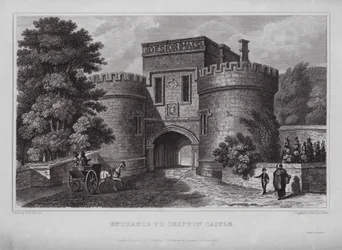 Entrada ao Castelo de Skipton (gravação)