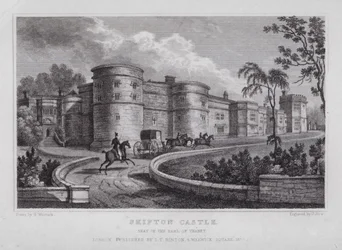 Skipton Castle, Seat of the Earl of Thanet (gravura)