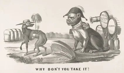 Por que você não aceita, 1861-64., 1861-64. Criadores: Nathaniel Currier, James Merritt Ives, Currier e Ives.