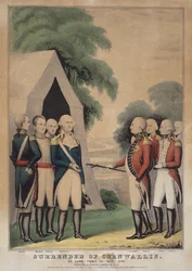 Rendição de Cornwallis: em Yorktown, Virgínia, outubro de 1781