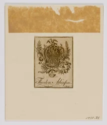Placa de identificação de Theodore Atkinson