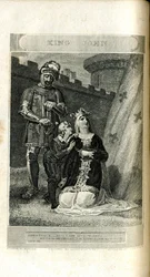 Rei João de William Shakespeare. Realizado em Covent Garden no sábado, 20 de abril de 1811