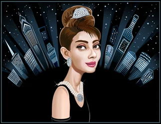 Audrey Hepburn, 2021 (digital)