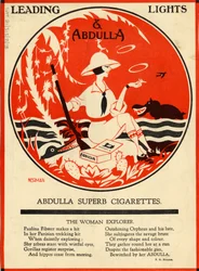 Cigarros Abdulla, década de 1920
