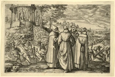 Alegoria da derrota do duque de Alva em Brielle, 1580