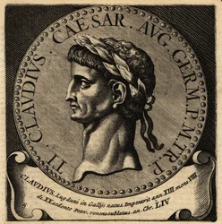 Retrato do Imperador Romano Cláudio.