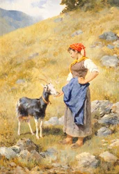 Pastora, de Niccolo Cannicci (1846-1906)