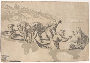 The Miraculous Draft of Fishes, 1540-1550 republicado 1609., 1540-1550 republicado 1609.