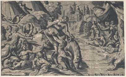 A fuga de Cloelia, 1540-50., 1540-50.