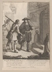 O Grande Reitor de Roma com seus arqueiros, 1648-1700., 1648-1700.