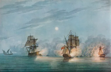 Captura do Badere-I-Zaffér, c1809