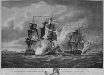 Captura da resistência e da Constança c1798